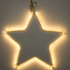 Intratuin Weihnachtsstern beleuchtet mit 180 LEDs warmweiß D 30 cm| Weihnachtssterne|Weihnachtsfiguren (Außen)