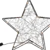 Intratuin Weihnachtsstern beleuchtet mit 80 LEDs warmweiß D 38 cm| Weihnachtssterne|Weihnachtsfiguren (Außen)